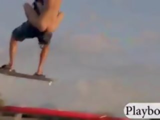 Incredible Playmates Tryout Kite Boarding Naked