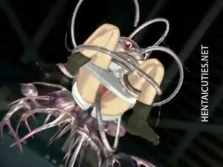 3d animasi pornografi deity di tentakel mendapat kacau